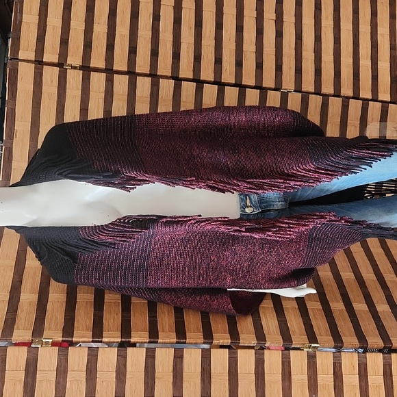 NWT! Mintee 16 ombre poncho - Picture 1 of 16